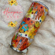 Load image into Gallery viewer, 24oz Pooh Pumpkin Fall tumbler
