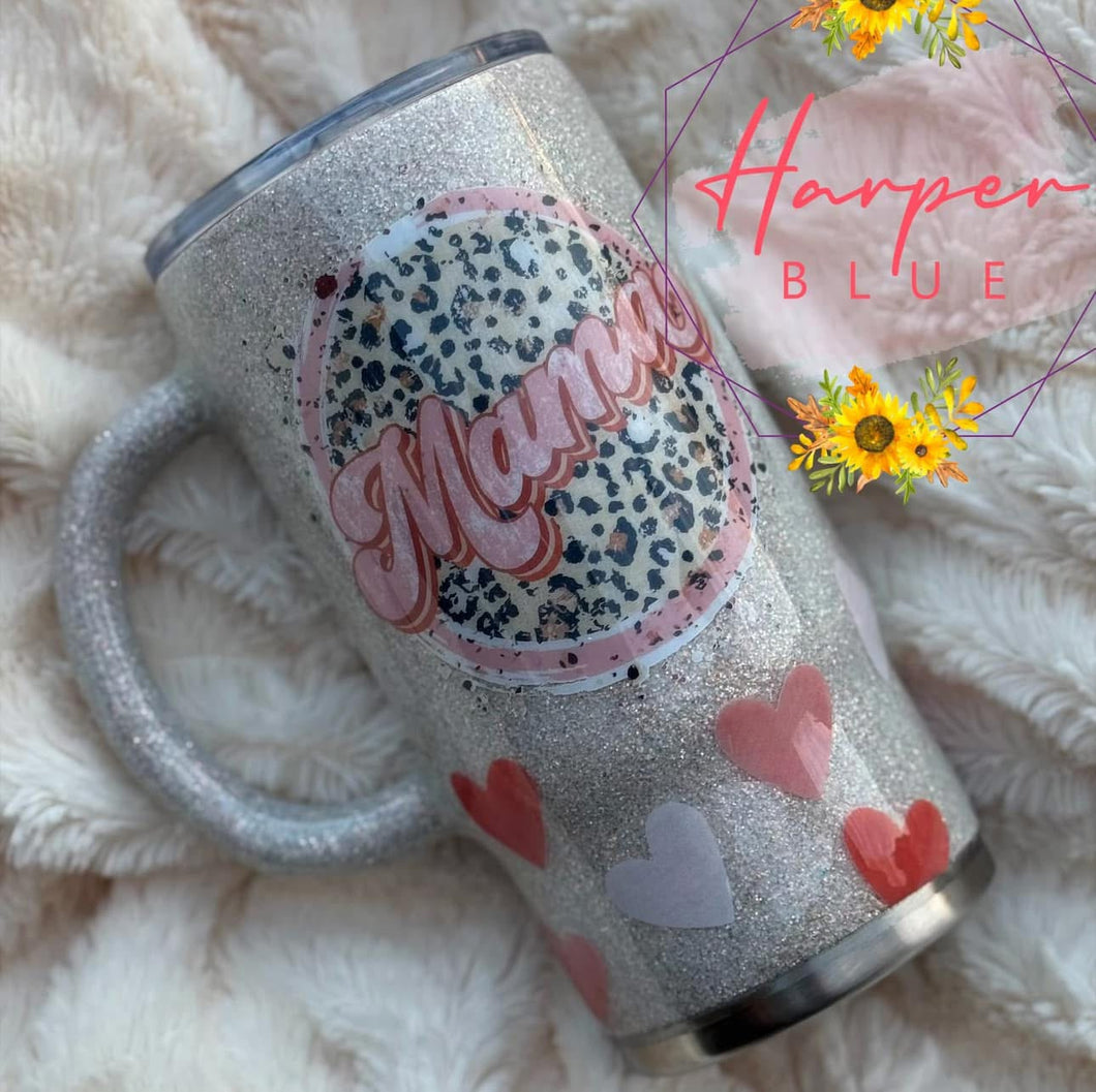 16oz travel mug- Mama love